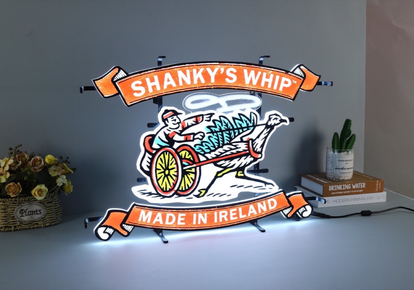 Custom metal framed LED light box
