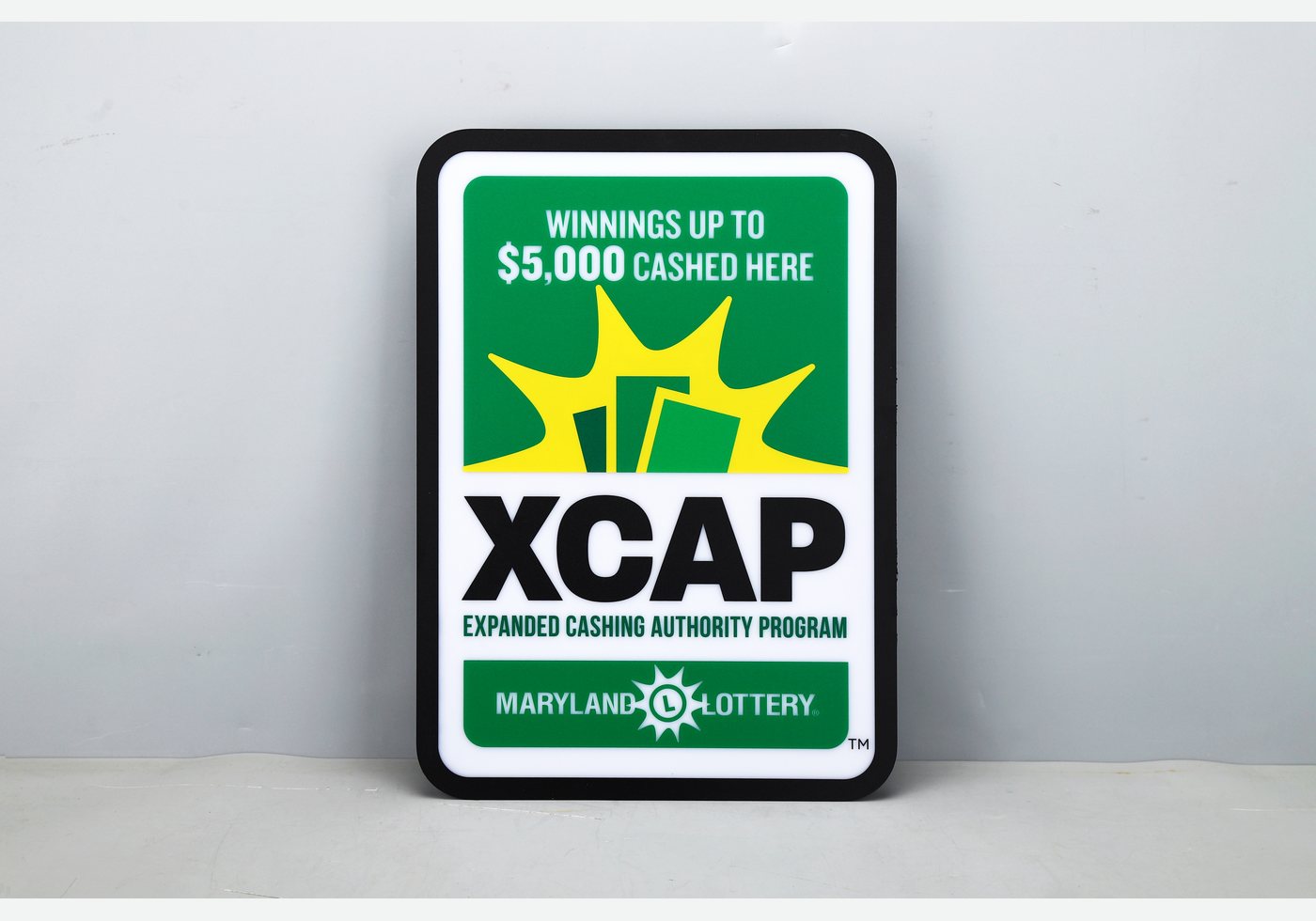 Rectangular ultra-thin LED light box sign