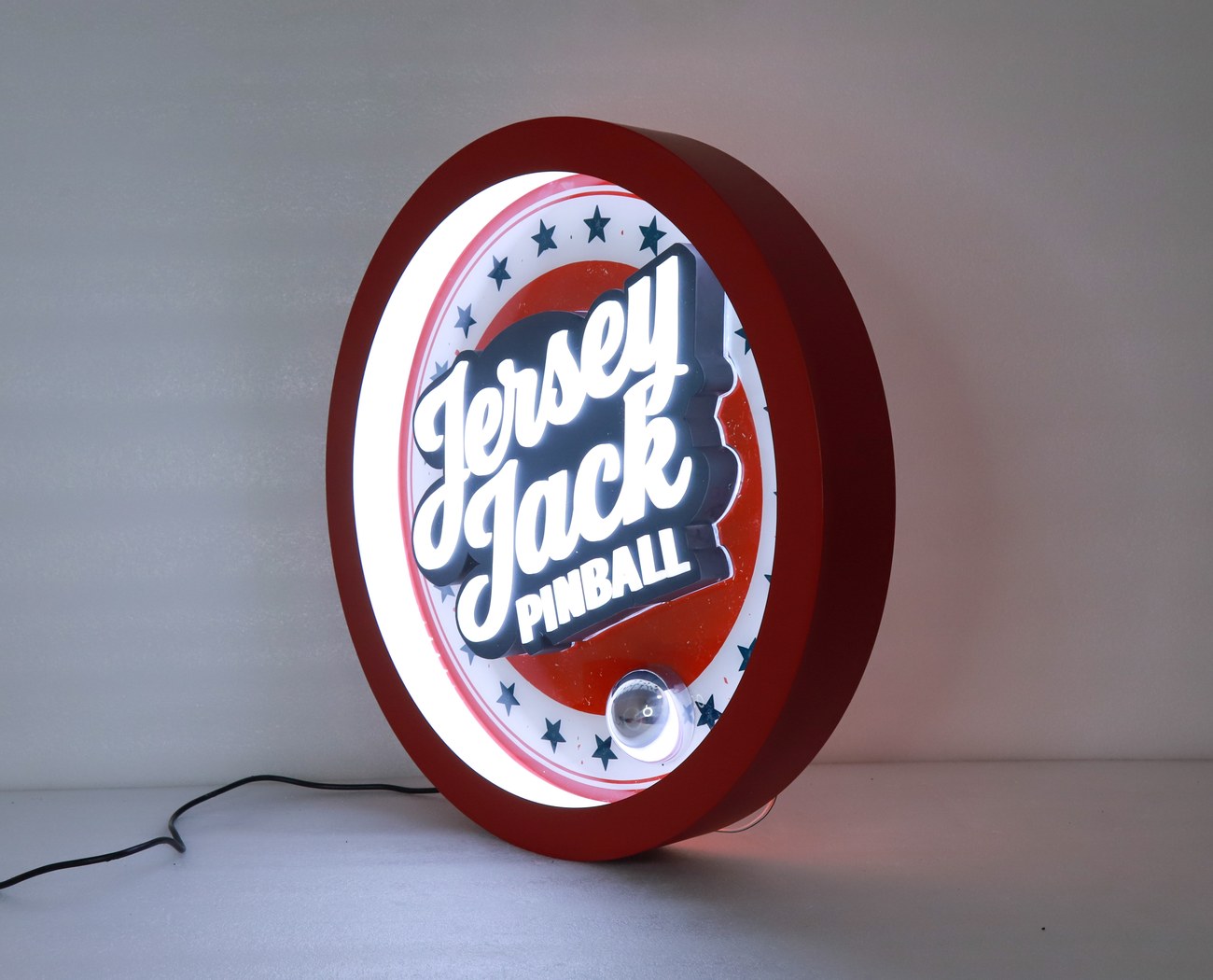 Custom illuminated display developed for agency and design partners