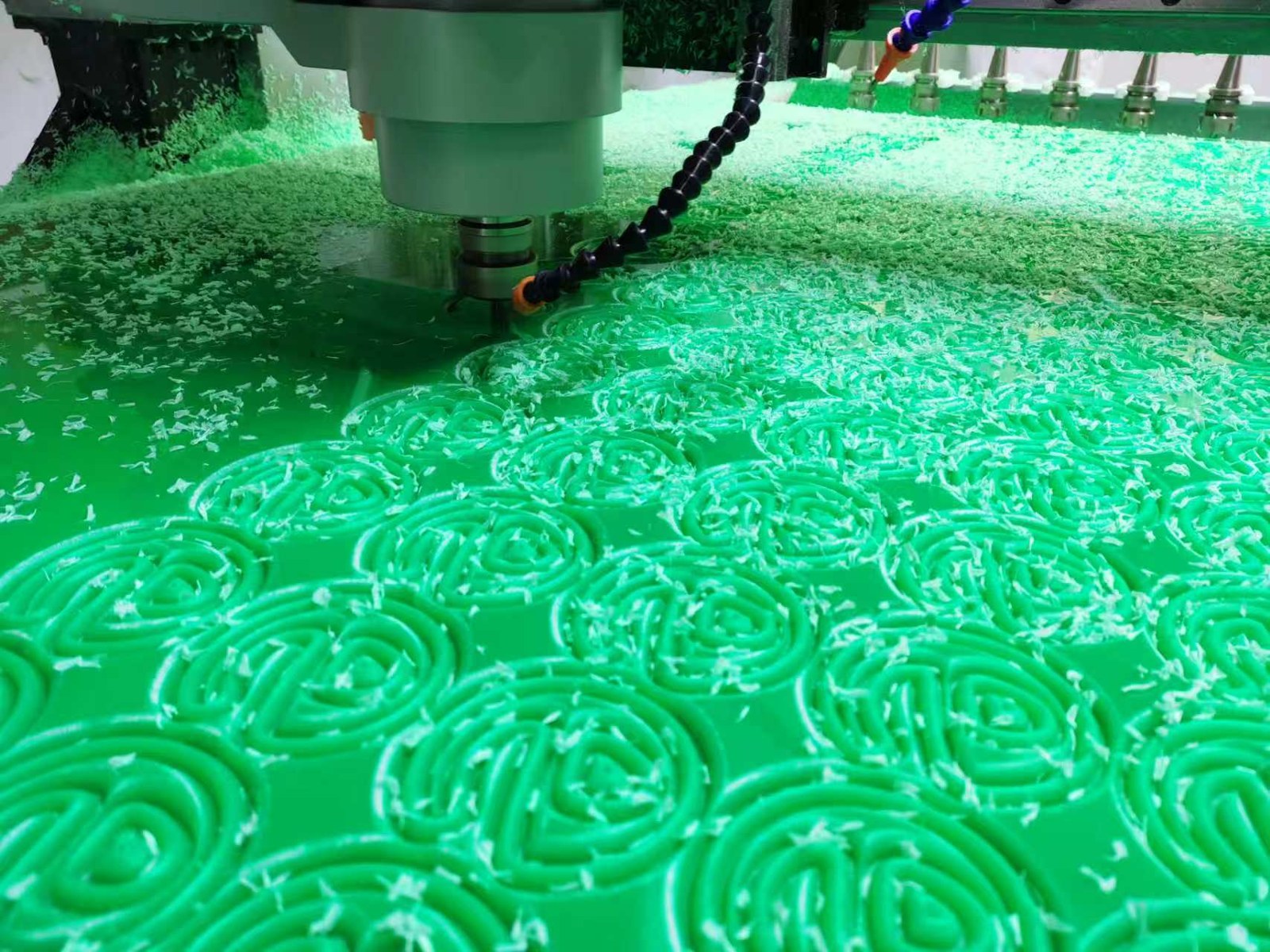 CNC machining of sign components