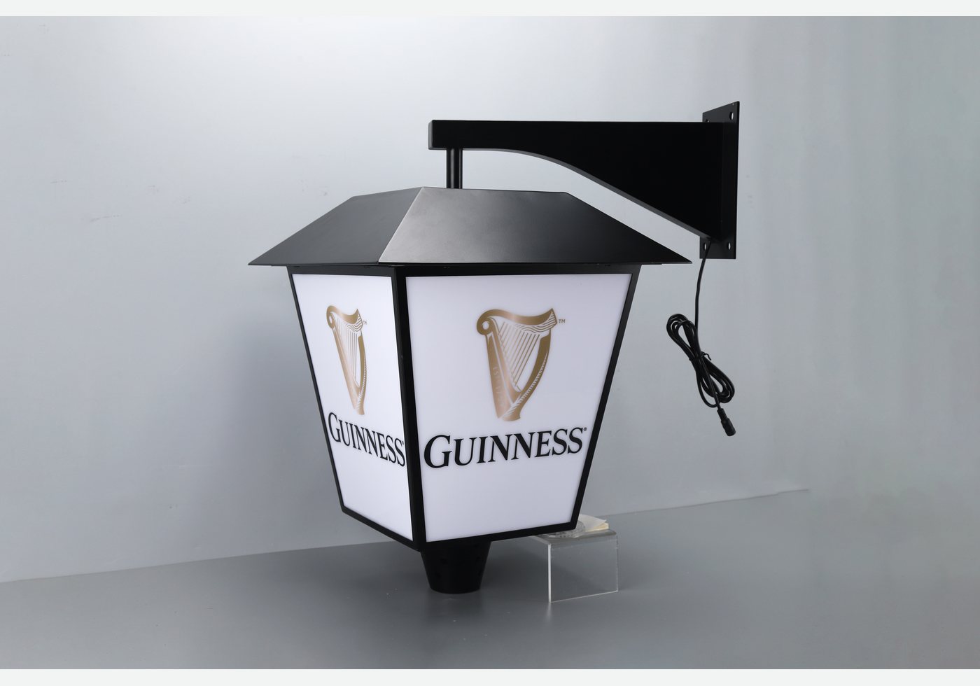 Lantern form with a wall bracket